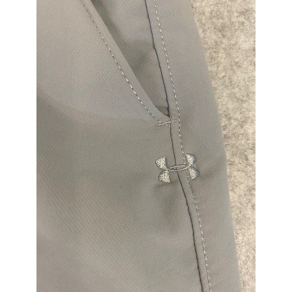 Under Armour Drive Performance‎ Gray Golf Pants Athletic Fit Size 38x32 - Picture 2 of 8